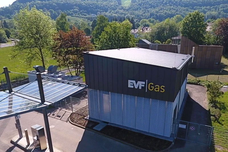 Fassadenverkleidung EVF | Gas